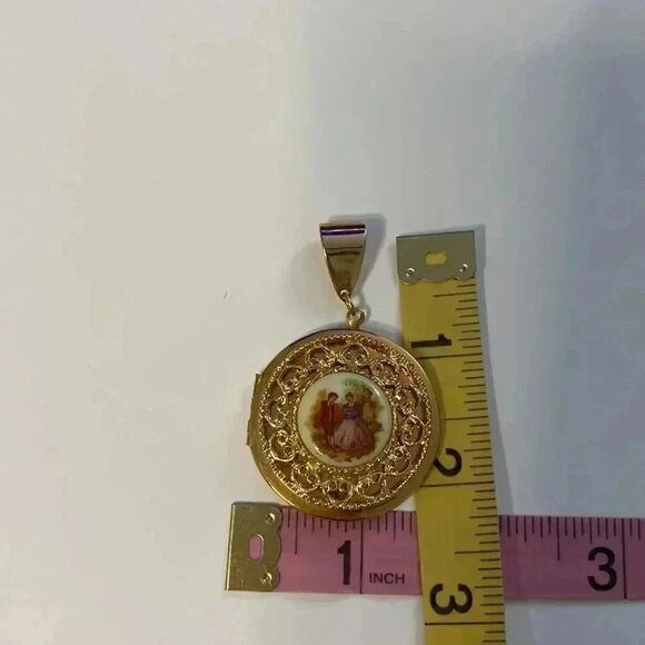 Replica Limoges Locket Pendant  - Picture 6 of 6